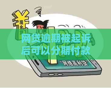 网贷逾期被起诉后可以分期付款吗