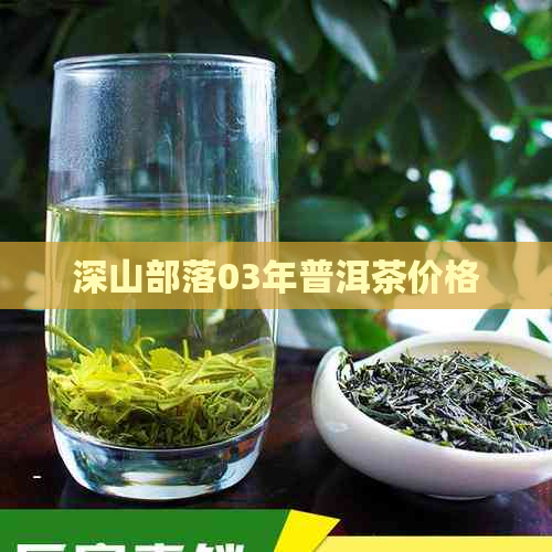 深山部落03年普洱茶价格