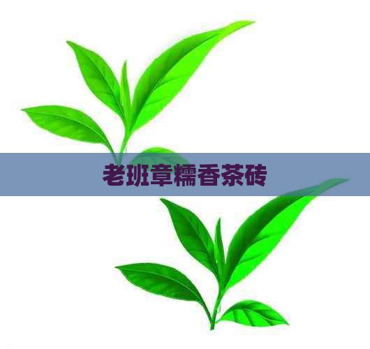 老班章糯香茶砖