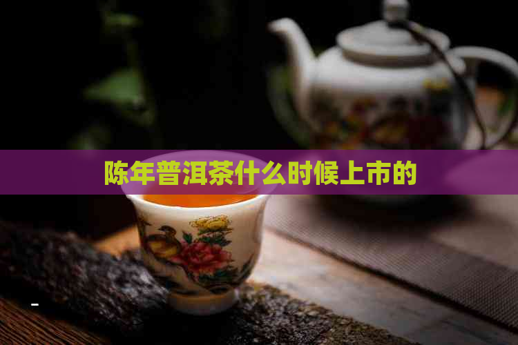 陈年普洱茶什么时候上市的