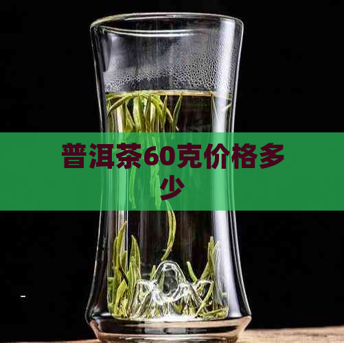 普洱茶60克价格多少