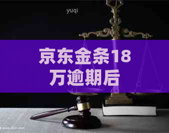 京东金条18万逾期后