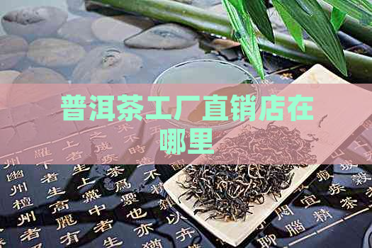 普洱茶工厂直销店在哪里