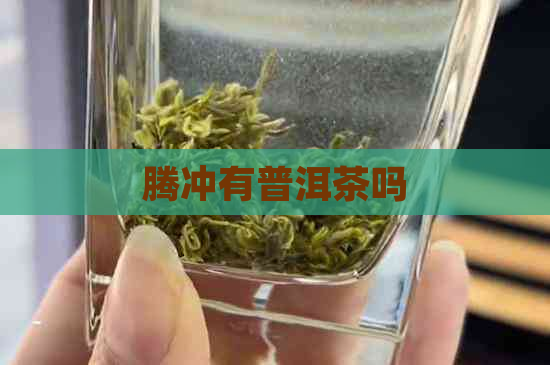 腾冲有普洱茶吗