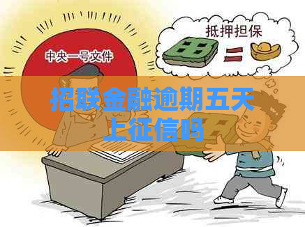 招联金融逾期五天上吗