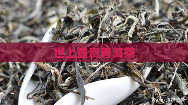 世上最贵普洱茶