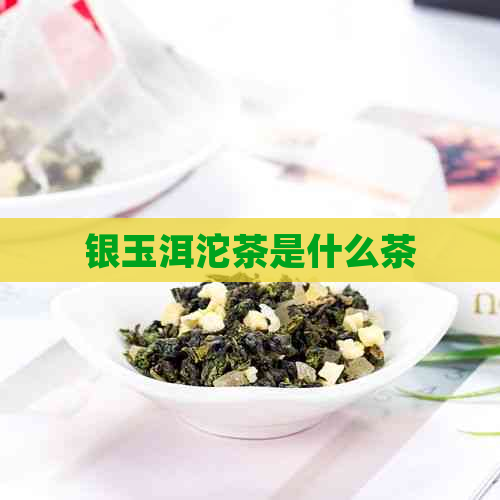 银玉洱沱茶是什么茶