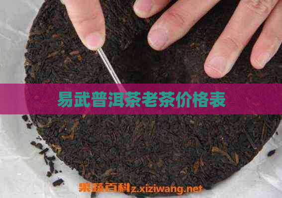 易武普洱茶老茶价格表