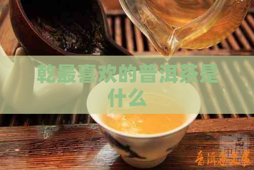 乾最喜欢的普洱茶是什么