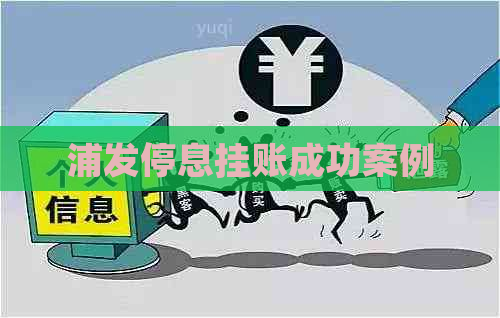 浦发停息挂账成功案例