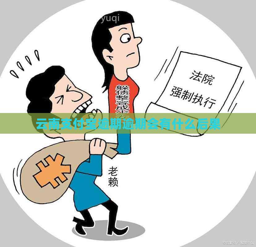 云南支付宝逾期逾期会有什么后果