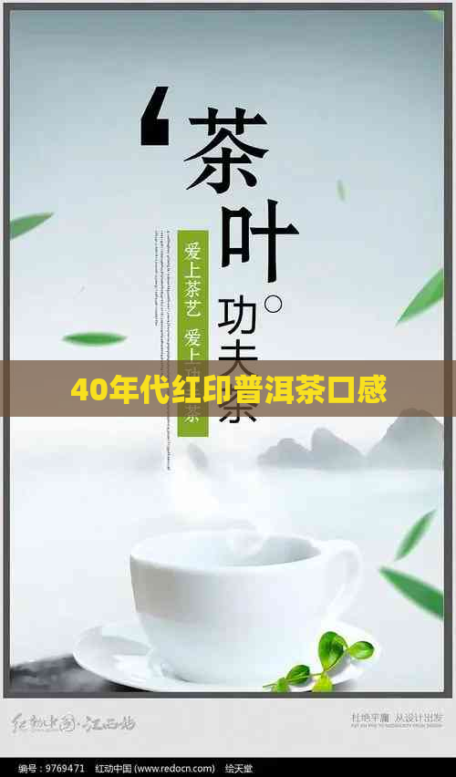 40年代红印普洱茶口感