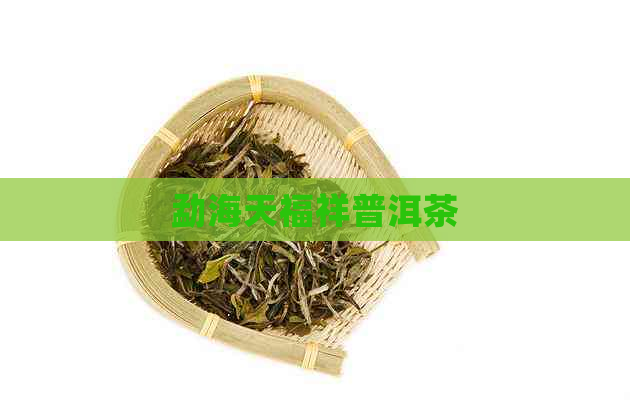 勐海天福祥普洱茶