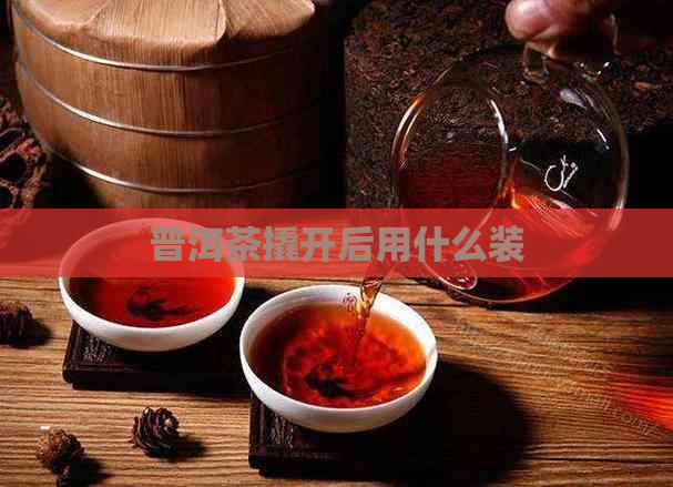 普洱茶撬开后用什么装