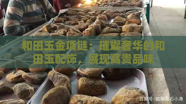 和田玉金项链：璀璨奢华的和田玉配饰，展现高贵品味