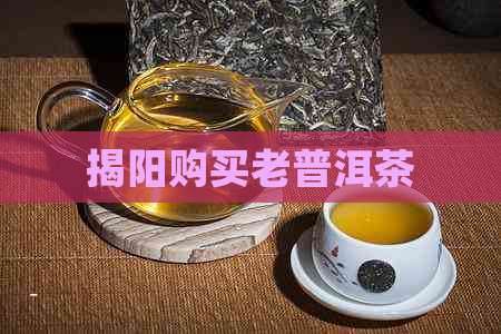 揭阳购买老普洱茶