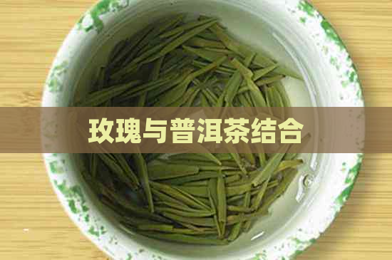 玫瑰与普洱茶结合