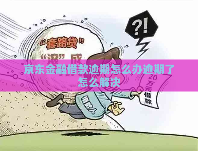 京东金融借款逾期怎么办逾期了怎么解决