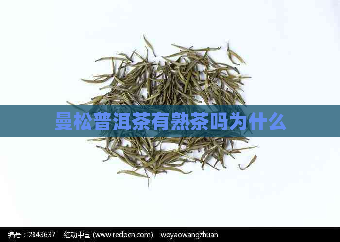 曼松普洱茶有熟茶吗为什么