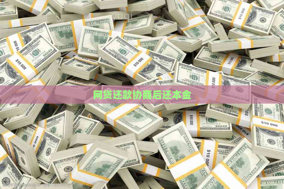 网贷还款协商后还本金