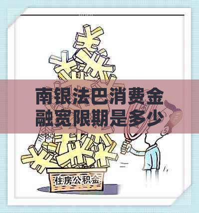 南银法巴消费金融宽限期是多少天