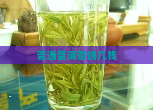 普通普洱茶饼几钱