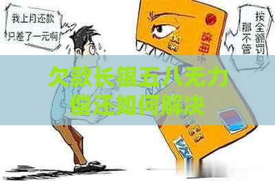 欠款长银五八无力偿还如何解决