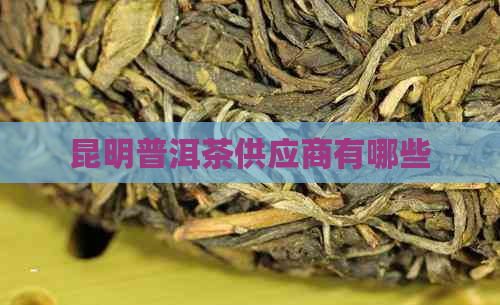 昆明普洱茶供应商有哪些