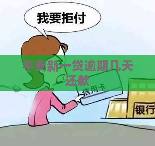 平安新一贷逾期几天还款