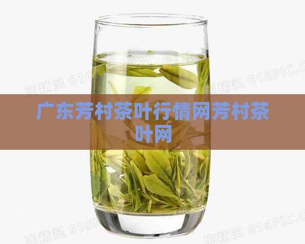 广东芳村茶叶行情网芳村茶叶网