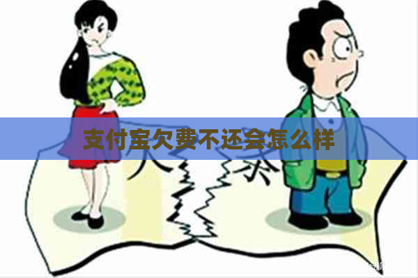 支付宝欠费不还会怎么样