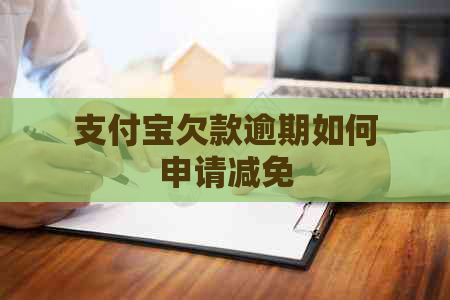 支付宝欠款逾期如何申请减免