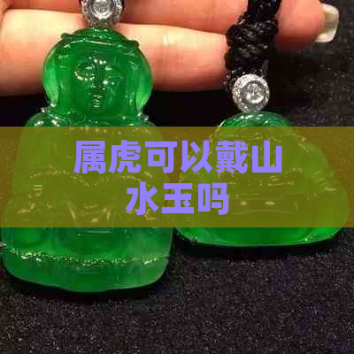 属虎可以戴山水玉吗