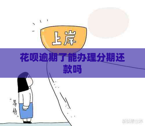 花呗逾期了能办理分期还款吗