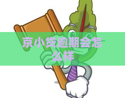 京小贷逾期会怎么样