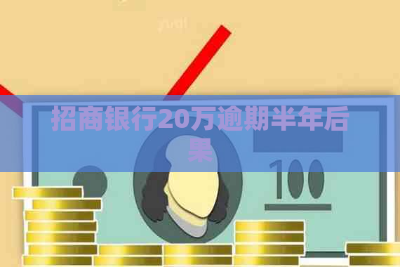 招商银行20万逾期半年后果