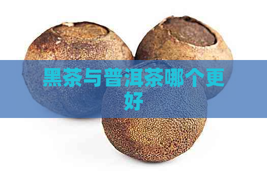 黑茶与普洱茶哪个更好