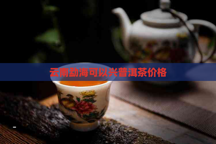 云南勐海可以兴普洱茶价格