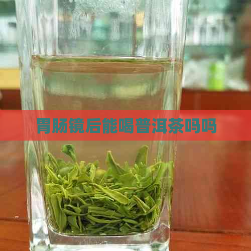 胃肠镜后能喝普洱茶吗吗