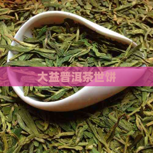 大益普洱茶世饼