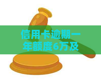 信用卡逾期一年额度6万及相关问题