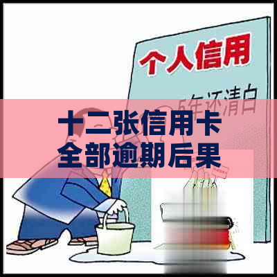 十二张信用卡全部逾期后果严重吗