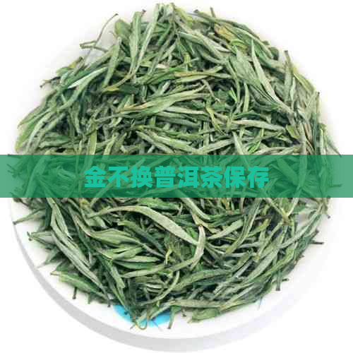 金不换普洱茶保存