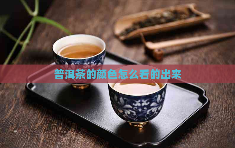 普洱茶的颜色怎么看的出来