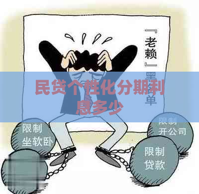 民贷个性化分期利息多少