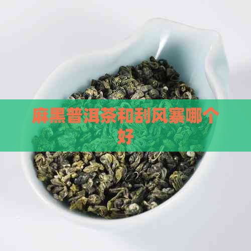 麻黑普洱茶和刮风寨哪个好