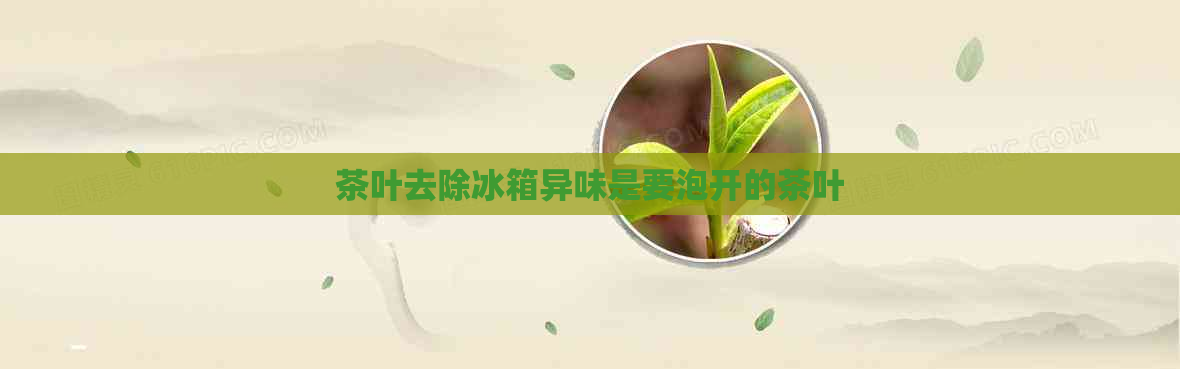 茶叶去除冰箱异味是要泡开的茶叶