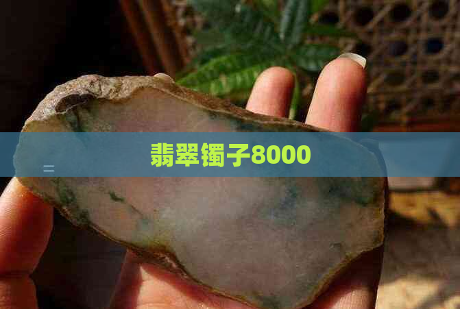 翡翠镯子8000