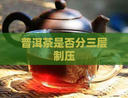 普洱茶是否分三层制压