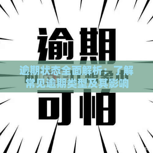 逾期状态全面解析：了解常见逾期类型及其影响